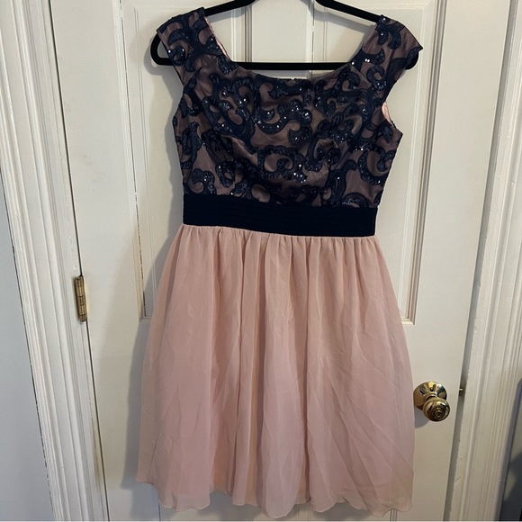 Little Mistress Dresses & Skirts - Little Mistress Dress blue bodice pink skirt. Excellent condition